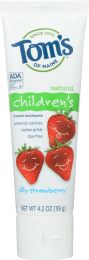 TOMS OF MAINE: Natural Children's Fluoride Toothpaste Silly Strawberry (4.2 oz)