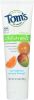 TOMS OF MAINE: Natural Children's Fluoride Toothpaste Outrageous Orange Mango (4.2 oz)