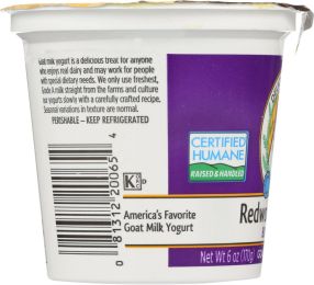 REDWOOD HILL FARM: Blueberry Goat Milk Yogurt (6 oz)