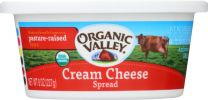 ORGANIC VALLEY: Organic Cream Cheese Spread (8 oz)