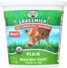 ORGANIC VALLEY: Grassmilk Plain Whole Milk Yogurt (24 oz)
