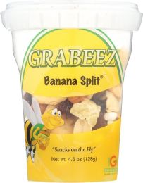 GRABEEZ SNACK CUPS: Banana Split Snack Cup (4.5 oz)