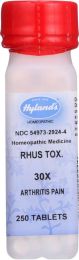 HYLAN: Rhus Toxicodendron Homeopathic Medicine 30X (250 Tablets)