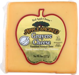 APPLE SMOKED: Gruyere Cheese (8 oz)
