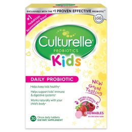 CULTURELLE: Kids Daily Probiotic Chewables (30 pc)