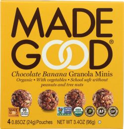 MADEGOOD: Chocolate Banana Granola Minis (3.4 oz)