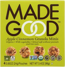 MADEGOOD: Apple Cinnamon Granola Minis (3.4 oz)