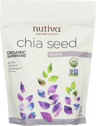 NUTIVA: Chia Seed White (12 oz)