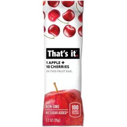 THAT'S IT: Apple + Cherries Fruit Bar (1.2 oz)