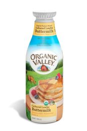ORGANIC VALLEY: Organic Cultured Lowfat Buttermilk (32 oz)