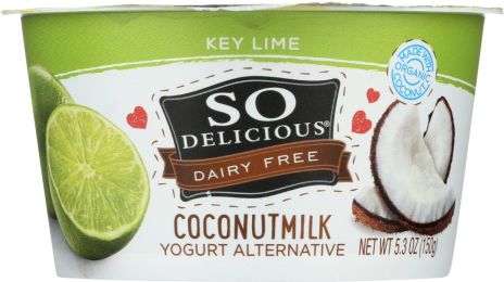 SO DELICIOUS: Coconut Milk Yogurt Key Lime (5.3 oz)