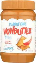 WOWBUTTER: Creamy Peanut Free Spread (17.6 oz)