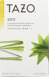TAZO: Zen Green Tea 20 Tea Bags (1.5 oz)