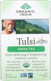 ORGANIC INDIA: Tulsi Green Tea (1.21 oz)