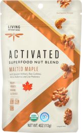 LIVING INTENTIONS: Nut Blend Malted Maple (4 oz)