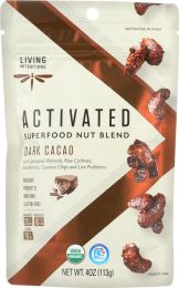 LIVING INTENTIONS: Nut Blend Dark Cacao (4 oz)