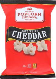 POPCORN INDIANA: Aged White Cheddar Popcorn (5.75 oz)
