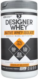 DESIGNER PROTEIN WHEY: Designer Whey Native Whey Chocolate Milkshake (1.85 lb)