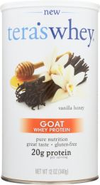 TERA'S WHEY: Vanilla Honey Goat Whey Protein (12 oz)