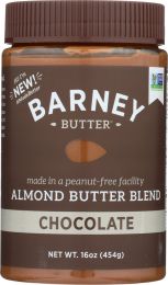 BARNEY BUTTER: Almond Butter Blend Chocolate (16 oz)