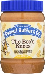 PEANUT BUTTER & CO: The Bee's Knees Peanut Butter Blended with Scrumptious Honey (16 oz)