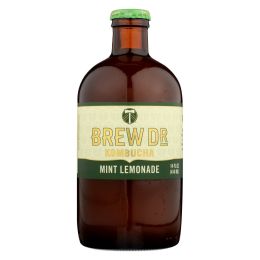BREW DR KOMBUCHA: Mint Lemonade Kombucha (14 oz)