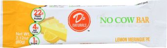 NO COW BAR: Lemon Meringue Pie Bar (60 gm)