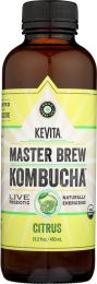 KEVITA: Master Brew Kombucha Live Probiotic Drink Citrus (15.2 oz)