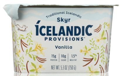 ICELANDIC PROVISIONS: Yogurt Vanilla Skyr (5.3 oz)