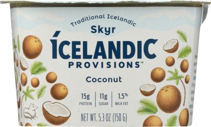 ICELANDIC PROVISIONS: Yogurt Coconut Skyr (5.3 oz)