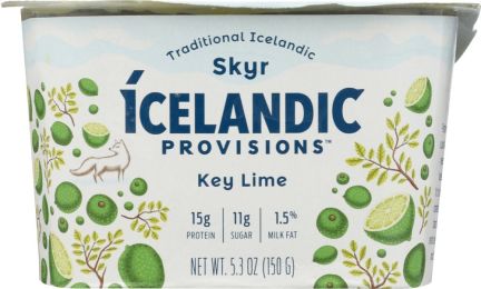 ICELANDIC PROVISIONS: Yogurt Key Lime Skyr (5.3 oz)