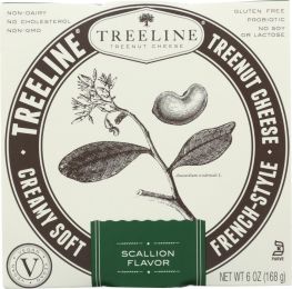 TREELINE: Scallion French-Style Soft Cheese (6 oz)