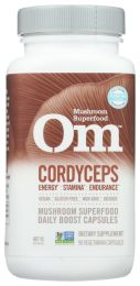 OM MUSHROOM SUPERFOODS: Cordyceps Dietary Supplements (90 cp)