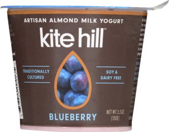 KITE HILL: Almond Milk Blueberry Yogurt (5.3 oz)
