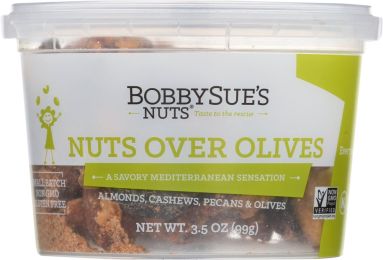 BOBBY SUES NUTS: Nuts Over Olives (3.5 oz)