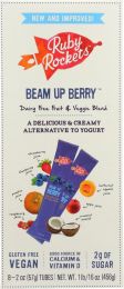 RUBYS ROCKETS: Beam Up Berry Yogurt Dairy Free (16 fl oz)