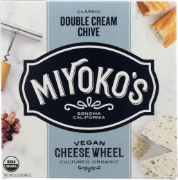 MIYOKOS CREAMERY: Double Cream Classic Chive Cheese (6.5 oz)