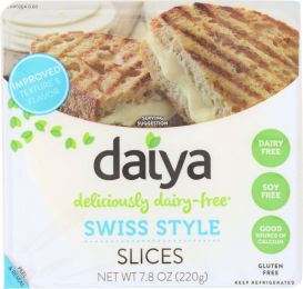 DAIYA: Dairy Free Swiss Style Cheese Slices (7.8 oz)
