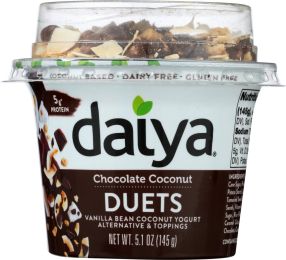 DAIYA: Duets Chocolate Coconut Yogurt Alternative & Toppings (5.1 oz)