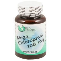 WORLD ORGANIC: Mega Chlorophyll 100mg (60 Capsules)