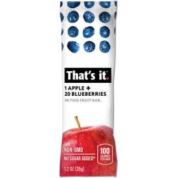THAT'S IT: Apple + Blueberries Fruit Bar (1.2 oz)