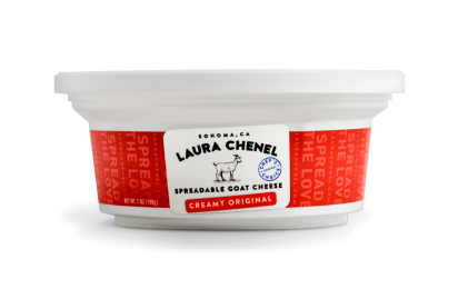 LAURA CHENELS: Spreadable Goat Cheese Creamy Original (7 oz)