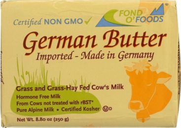 FOND O' FOODS: German Butter (8.80 oz)
