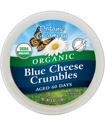 ORGANIC CREAMERY: Organic Blue Cheese Crumble (4 oz)