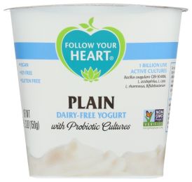 FOLLOW YOUR HEART: Plain Dairy-Free Yogurt (5.3 oz)
