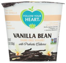 FOLLOW YOUR HEART: Vanilla Bean Dairy-Free Yogurt (5.3 oz)