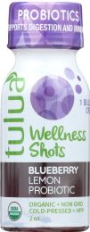 TULUA: Blueberry Lemon Probiotic Shot (2 oz)