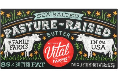 VITAL FARMS: Pasture-Raised Sea Salted Butter (8 oz)