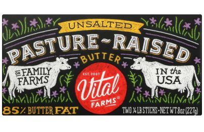 VITAL FARMS: Pasture-Raised Unsalted Butter (8 oz)