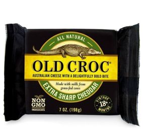 OLD CROC: Extra Sharp Cheddar Cheese (7 oz)